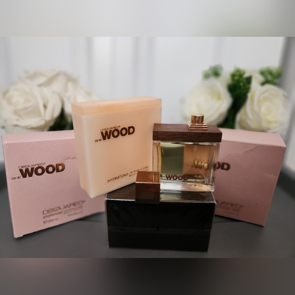 Discontinued She Wood by DSquared2 50ml EDP / Eau De Parfum + Body Lotion - Picture 13 of 16